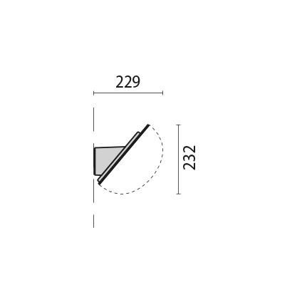 Spittler 000502 40° inclined base black