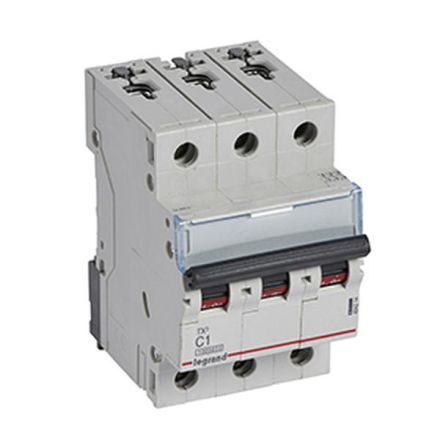 Legrand 404214 Circuit breaker TX3 C1A 3-pole 10kA 3M