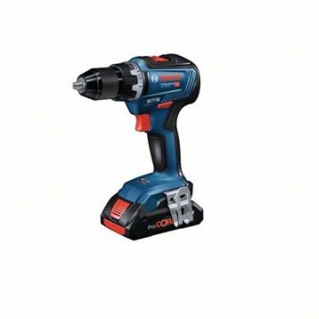 Bosch GSR 18V-55 2x5.0Ah L-Case 100pcs accessories cordless drill/screwdriver