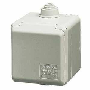 Mennekes 4254 wall socket Cepex 16A 4-pole 9h 230V IP44
