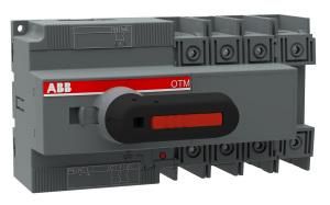 ABB Stotz-Kontakt OTM63F4M230V, load disconnector with motor, 4-pole, 63A, with handle for manual operation, 1SCA122976R1001