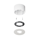JUNG PMM-AP-SET-LG mounting set KNX presence detector mini | surface-mounted | light grey