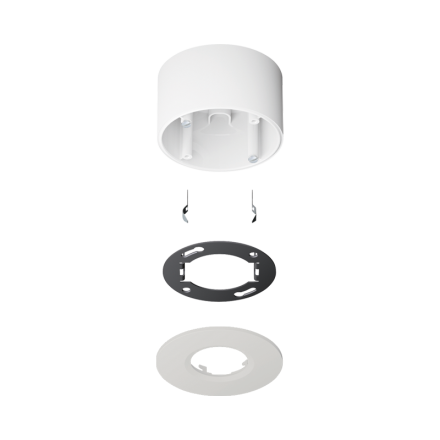 JUNG PMM-AP-SET-LG mounting set KNX presence detector mini | surface-mounted | light grey