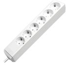 Brennenstuhl 1159420015 ECO-Line 6F.white without switch power strip