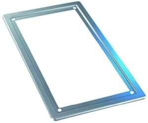 Agfeo 6101146 for Premium TFE silver UP cover frame