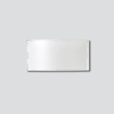 Siedle 200029817-00 Nameplate upper part for CSA/CSV/STA/STV 850-2 Crystal clear