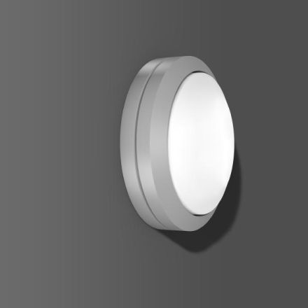 RZB 582002.004.1 Rounded Midi 10W 470lm 830 silver LED wall / ceiling light