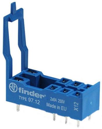 Finder 97.12 relay socket