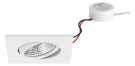 Brumberg 40488173 230V AC 7W 3000K structured LED recessed ceiling spotlight