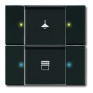 BUSCH-JAEGER 6126/02-81 KNX touch sensor control element | 2-way | anthracite