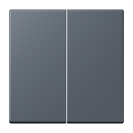 Jung LC1702262 LB-Management button 2-way, Duroplast painted, LS series, gris fonce 59 ( LC4320U )