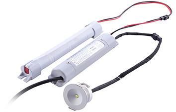 Scharnberger & Hasenbein 90766 220-240VAC 3W 280Lm 6000K 3h LED recessed ceiling spotlight
