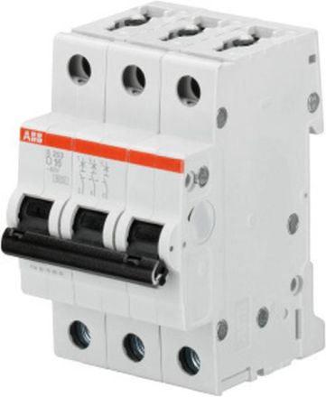 ABB Stotz-Kontakt S203-D32 D32A 3-pole 6kA circuit breaker, 2CDS253001R0321