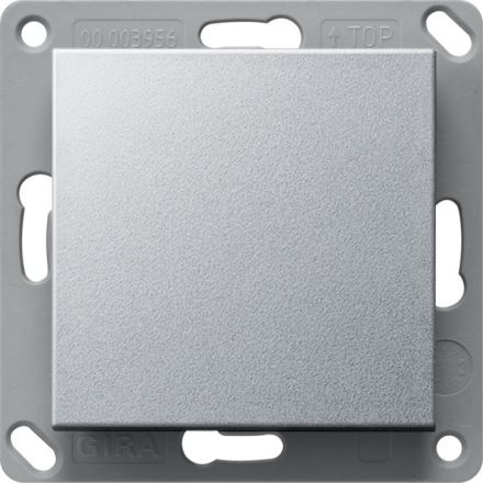 GIRA 242126 EnOcean wireless wall transmitter battery-free System 55 | 1-way | aluminum