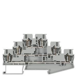 Siemens 8WH2030-0AF00 three-level terminal 2.5qmm grey