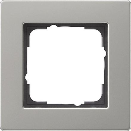 Gira 211335 cover frame 1-way flat E2 stainless steel