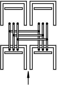 ABB Striebel & John ZH218 busbar system for module MBT243, 2CPX060447R9999