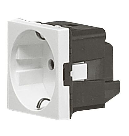 Legrand 077210 SCHUKO socket 2-module white, (white)