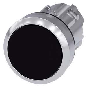 Siemens 3SU1050-0AB10-0AA0 push button 22mm round black