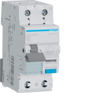Hager ADS940D RCD/MCB 1P+N 6kA B40A 0.03A A QB