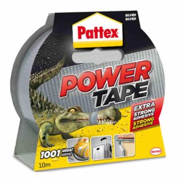 Pattex PT1DS PowerTape 50mm/10m silver