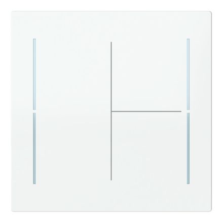BUSCH-JAEGER LFW/A.3.70.11-44G rocker for Keypad art | 3-way | studio white glossy