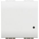 Bticino N4411CM2 networked with dimming option LivingLight white switch