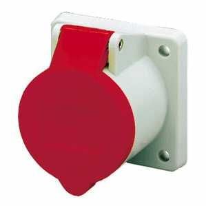 Mennekes 1353 panel socket TwinCONTACT 16A 4-pole 6h 400V IP44