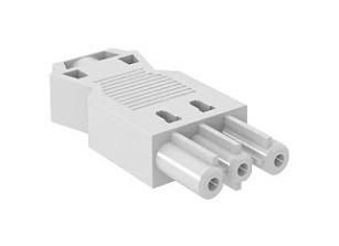 OBO Bettermann BT-S GST18i3p W 3-pin screw connection socket part, 6108057