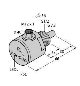 Turck 6870034 FCS-G1/2A4-AN8X-H1141 immersion sensor
