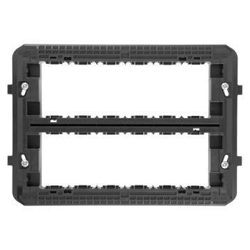 Gewiss GW24241 4 screws ital. stand for 6+6 inserts holder