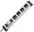 Kopp 228120012 POWERversal 4-way 250V 16A 3600W IP20 power strip