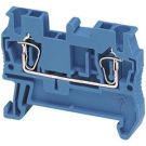 Schneider Electric NSYTRR22BL Linergy 2.5qmm 24A 1x1 spring blue terminal block