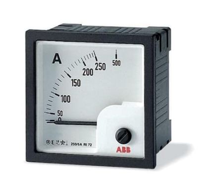 ABB Stotz-Kontakt 2CSG312050R4001 AMT1-A1-15/72 Control cabinet door mounting ammeter