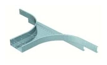 OBO Bettermann WRAA 140 FS for wide span cable tray extension branch piece, 6098413