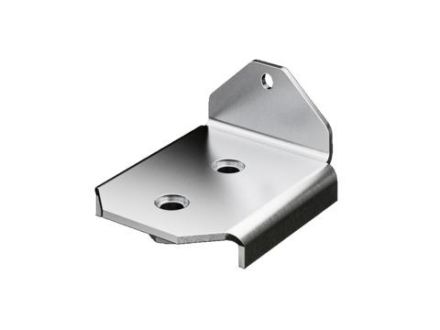 RITTAL 8100770 Base adapter VX for double swivel castor sheet steel