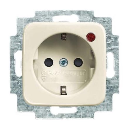 Busch-Jaeger 2310EUGL/VA-212-11 Busch-Protector® SCHUKO® socket insert, with surge protection white