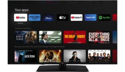 JVC 823681 LT-43VUQ3455 LED TV UHD QLED TIVO