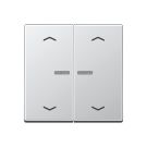 JUNG BTA17102PAL described. Touch sensor HOME Series A | 2-way, arrows | painted aluminum
