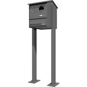 Ritto RGE1385120 Letterbox Freestanding horizontal Video, chrome ring, stainless steel