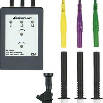 Gossen Metrawatt GTM5202000R0001 PhaseCop 2 rotary field direction indicator