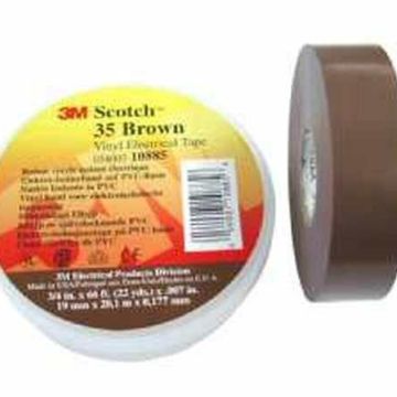 3M 7000031673 Scotch35-19x20br NR.35 19mmx20m brown tape