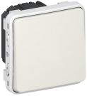 Legrand 069611 rocker switch 69611 1-pole FR AP Plexo IP55 white, (white)
