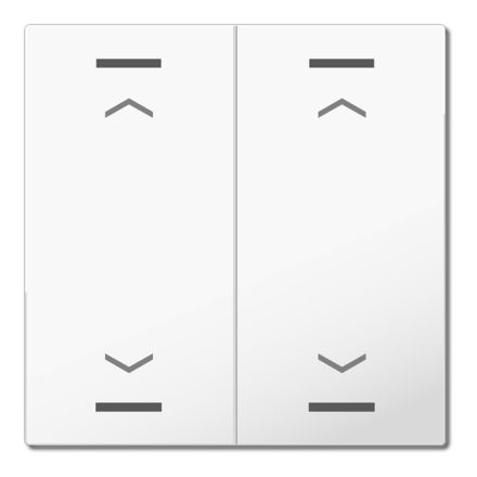 MDT BE-TAL63W204.A1 rocker for touch sensor Light 63 | 2-way, arrows | studio white glossy