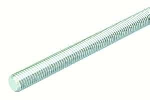 OBO Bettermann 2078 M10 V2A M10x1000mm stainless steel threaded rod, 3141312