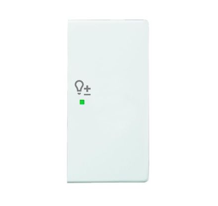 Busch-Jaeger 6234-22-84 rocker switch, 2-way right, with symbol 'Dimmer' studio white