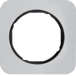 Berker 10112184 frame aluminum/black Berker R.1