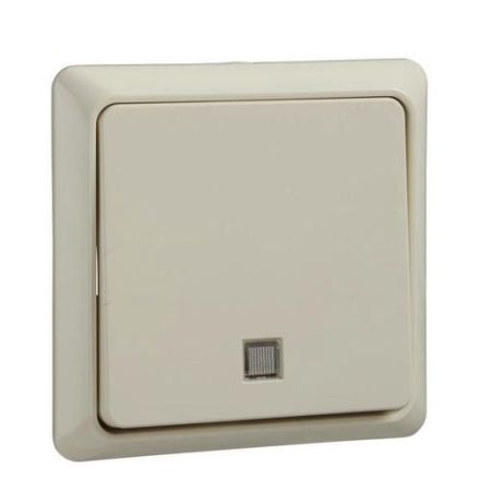ELSO 252130 flush-mounted button illuminated 10A RENOVATION pearl white