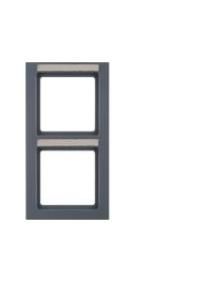 Berker 10526086 installation frame 2f anthracite including BSF Kst