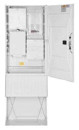 GSAB 04.00.1P11bV2 1Z/1V 2 row N-ergie incl. HAK 2x13TE meter connection column